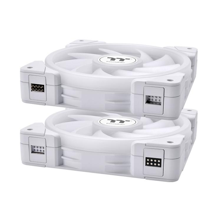 Thermaltake - SWAFAN EX12 ARGB Carcasa del ordenador Refrigerador de aire 14 cm Blanco 3 pieza(s)