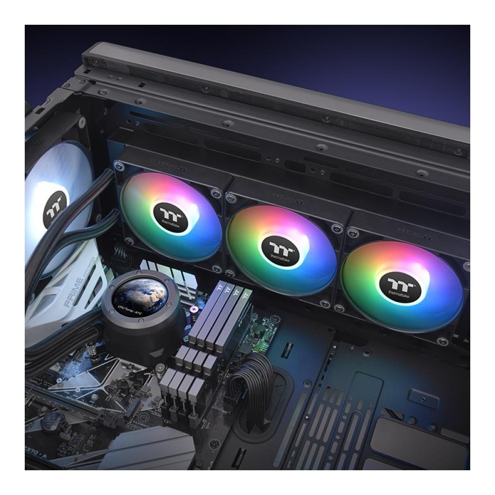 Thermaltake - TH360 V2 Ultra Procesador Sistema de refrigeración líquida todo en uno 12 cm Negro