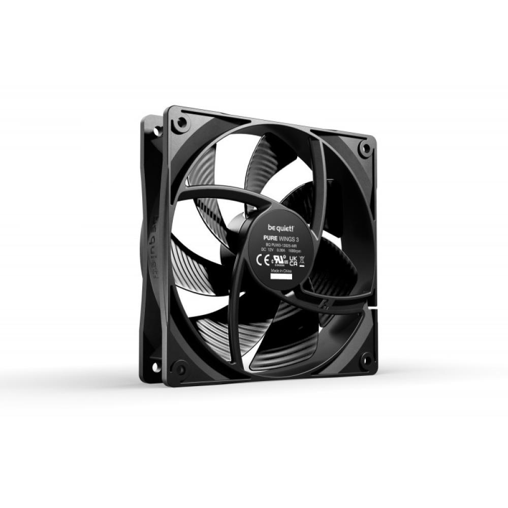 be quiet! - Pure Wings 3 120mm Carcasa del ordenador Ventilador 12 cm Negro 1 pieza(s)