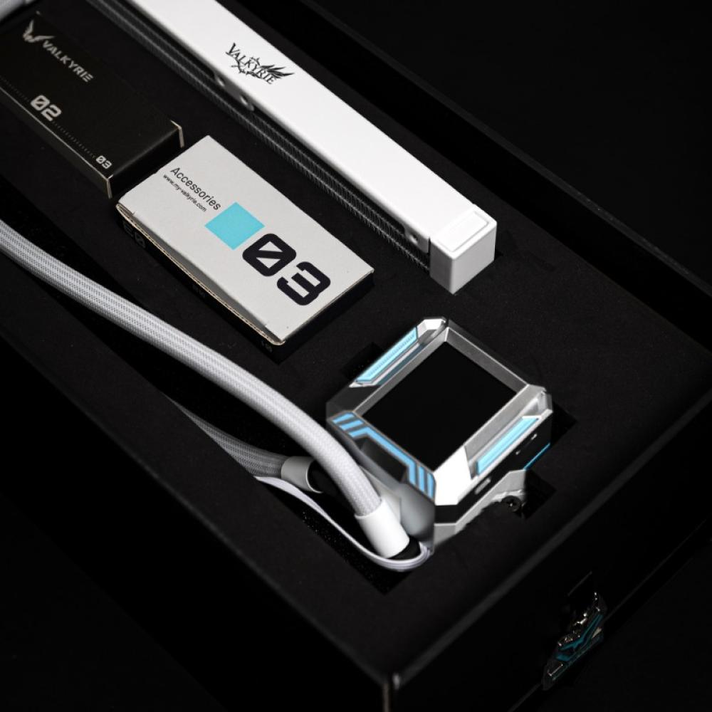 Valkyrie - VK-AIOSY360W sistema de refrigeración para ordenador Procesador Sistema de refrigeración líquida todo en uno 36 cm Bl