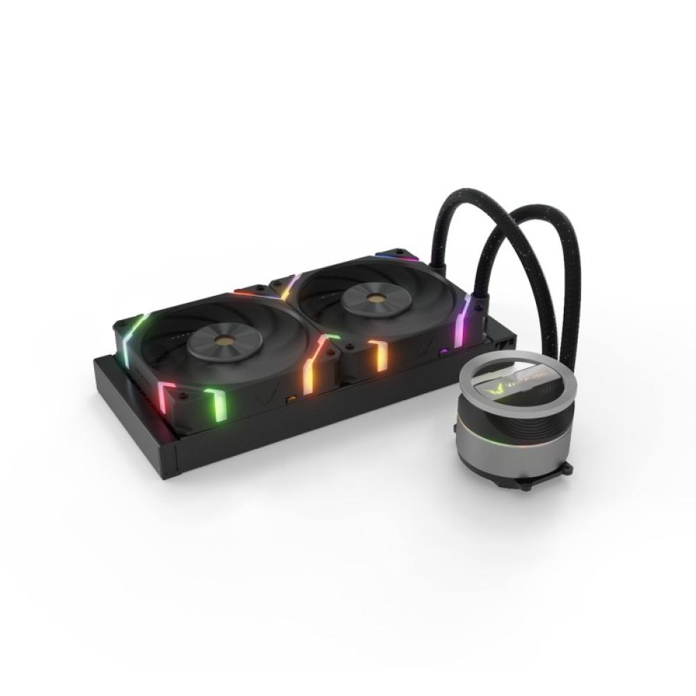 Valkyrie - Dragonfang 240 Procesador Sistema de refrigeración líquida todo en uno 24 cm Negro