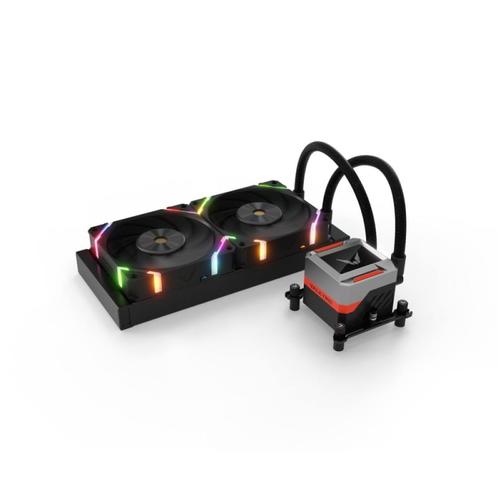 Valkyrie - VK-AIOSY240B sistema de refrigeración para ordenador Procesador Sistema de refrigeración líquida todo en uno 24 cm Ne