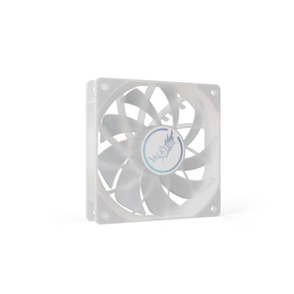 Valkyrie - VK-FANV12RW sistema de refrigeración para ordenador Carcasa del ordenador Ventilador Blanco
