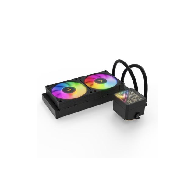 Valkyrie - V240 Lite Procesador Sistema de refrigeración líquida todo en uno 24 cm Negro