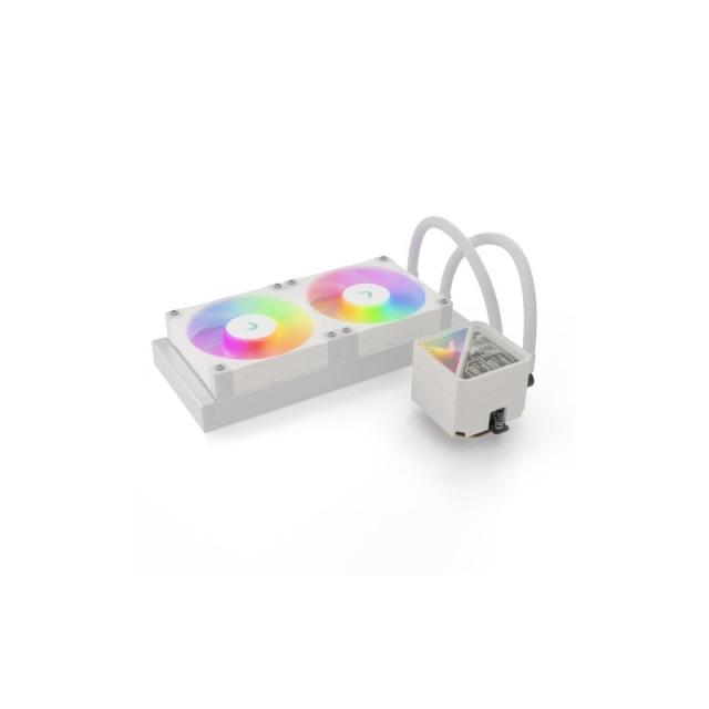 Valkyrie - V240 Lite Procesador Sistema de refrigeración líquida todo en uno 24 cm Blanco