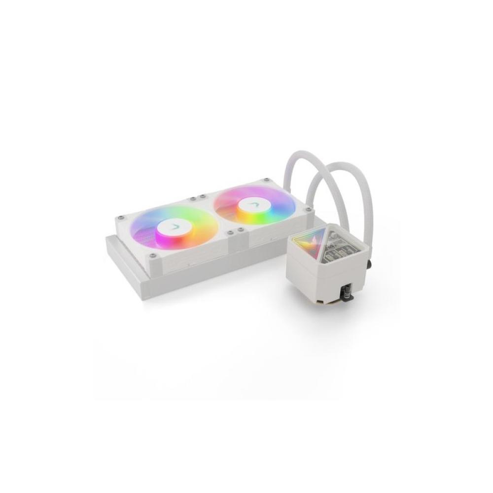 Valkyrie - V240 Lite Procesador Sistema de refrigeración líquida todo en uno 24 cm Blanco