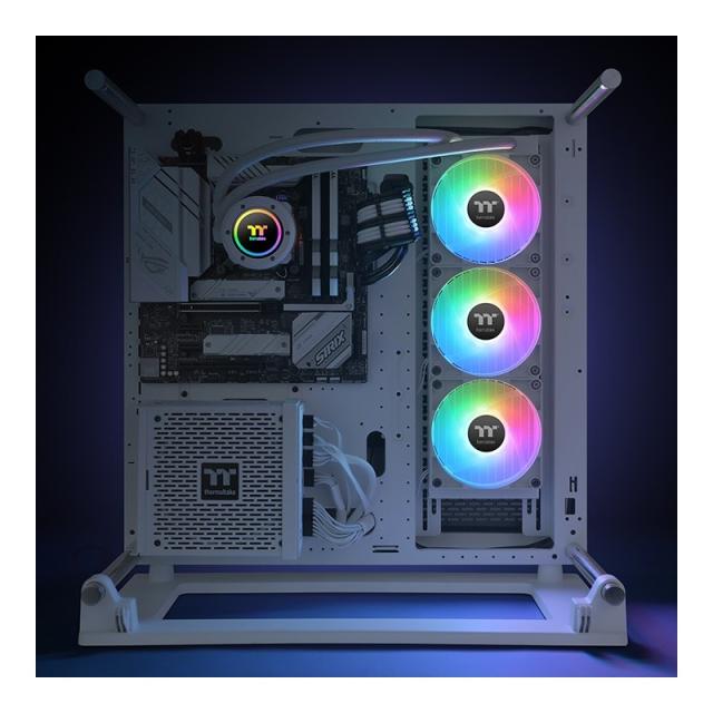 Thermaltake - TH360 V2 ARGB Procesador Kit de refrigeración líquida 36 cm Blanco 1 pieza(s)