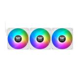 Thermaltake - CL-F195-PL14SW-A sistema de refrigeración para ordenador Carcasa del ordenador Ventilador 14 cm Blanco 3 pieza(s)