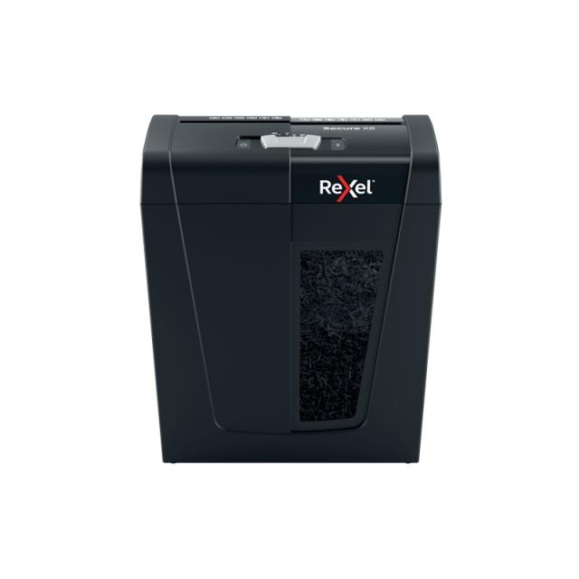 Rexel - Secure X8 triturador de papel Corte cruzado 68 dB Negro