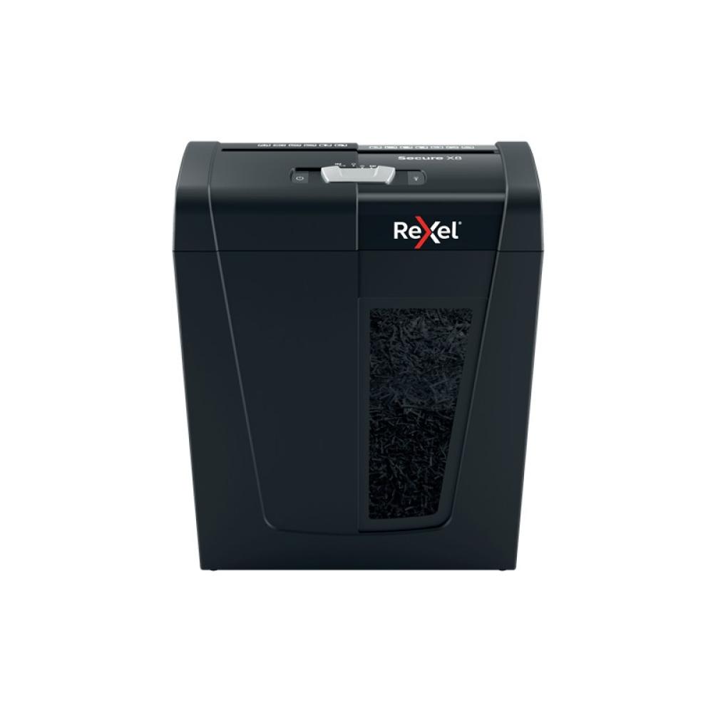 Rexel - Secure X8 triturador de papel Corte cruzado 68 dB Negro