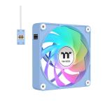 Thermaltake - CL-F198-PL12BU-A sistema de refrigeración para ordenador Carcasa del ordenador Ventilador 12 cm Azul 3 pieza(s)