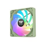Thermaltake - Matcha Green CT120 Carcasa del ordenador Ventilador 12 cm Gris 2 pieza(s) - CL-F200-PL12MG-A