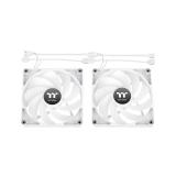 Thermaltake - CT140 Reverse ARGB Carcasa del ordenador Ventilador 14 cm Blanco 2 pieza(s)