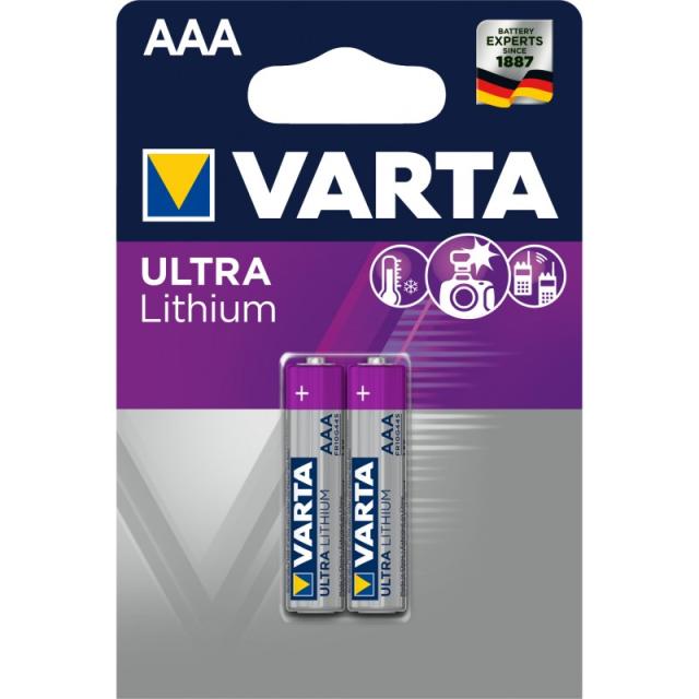 Varta - 06103 Batería de un solo uso AAA Litio