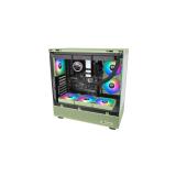 Thermaltake - Matcha Green CT120 Carcasa del ordenador Ventilador 12 cm Gris 2 pieza(s) - CL-F202-PL12BU-A
