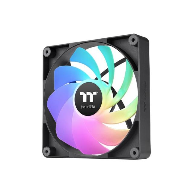 Thermaltake - CT120 Reverse ARGB Carcasa del ordenador Ventilador 12 cm Negro 2 pieza(s)
