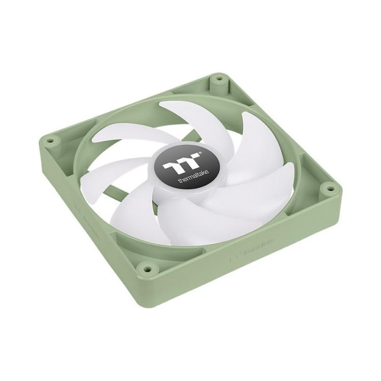 Thermaltake - Matcha Green CT120 Carcasa del ordenador Ventilador 12 cm Verde, Blanco 2 pieza(s)