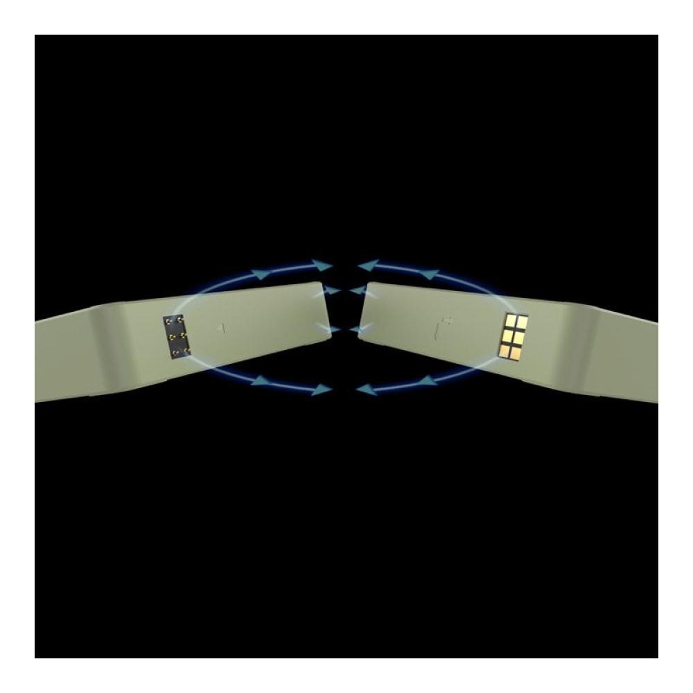 Thermaltake - CL-F196-PL12MG-A sistema de refrigeración para ordenador Carcasa del ordenador Ventilador 12 cm Verde 3 pieza(s)