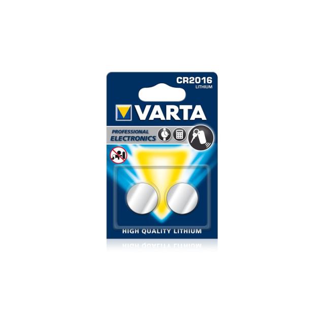 Varta - 06016 Batería de un solo uso CR2016 Litio