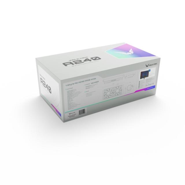 Valkyrie - A240 Procesador Sistema de refrigeración líquida todo en uno 24 cm Blanco