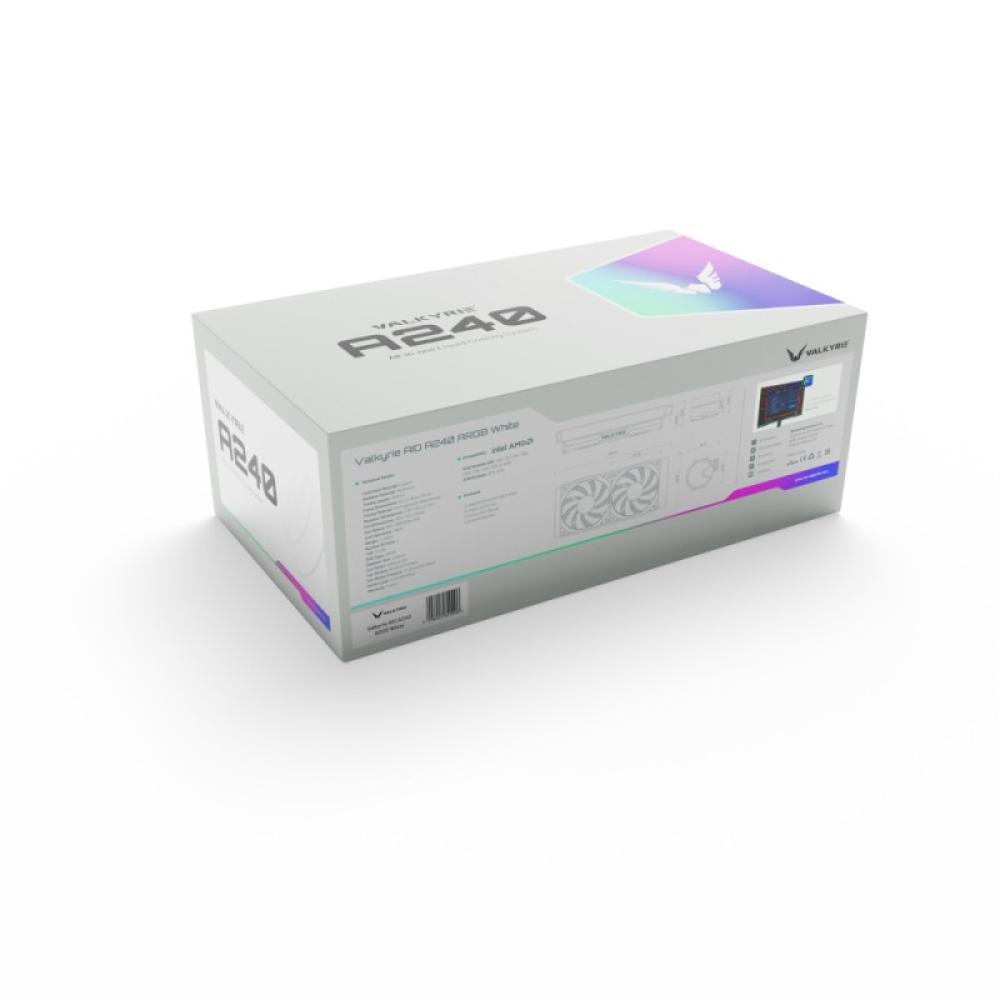 Valkyrie - A240 Procesador Sistema de refrigeración líquida todo en uno 24 cm Blanco