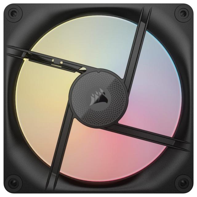 Corsair - iCUE LINK LX140-R RGB Carcasa del ordenador Ventilador 14 cm Negro 2 pieza(s)