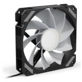 Sharkoon - SHARK Mirror RGB PWM REVERSE Carcasa del ordenador Ventilador 12 cm Negro 1 pieza(s)