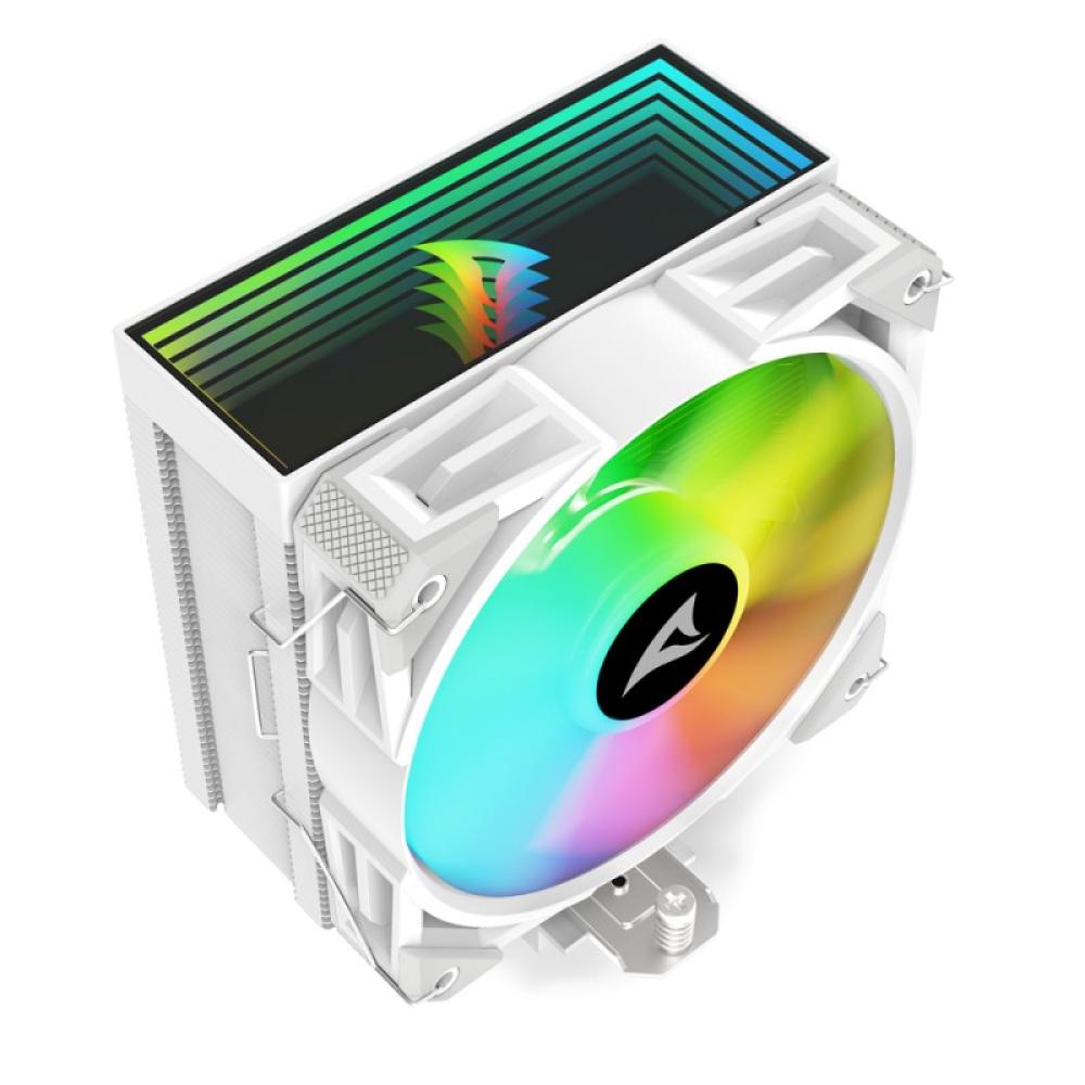 Sharkoon - A40 RGB Procesador Refrigerador de aire 12 cm Blanco 1 pieza(s)