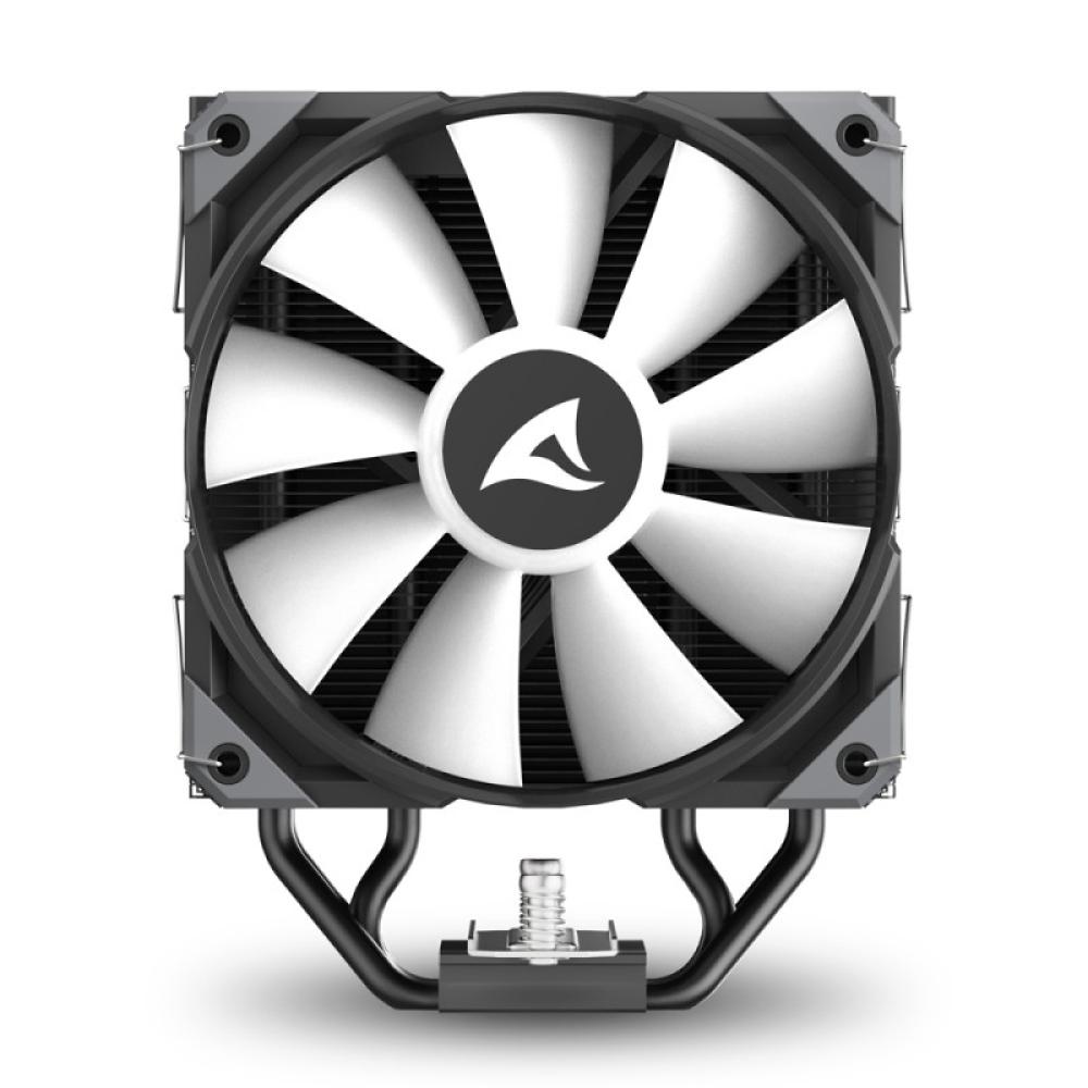 Sharkoon - A40 RGB Procesador Refrigerador de aire 12 cm Negro 1 pieza(s)