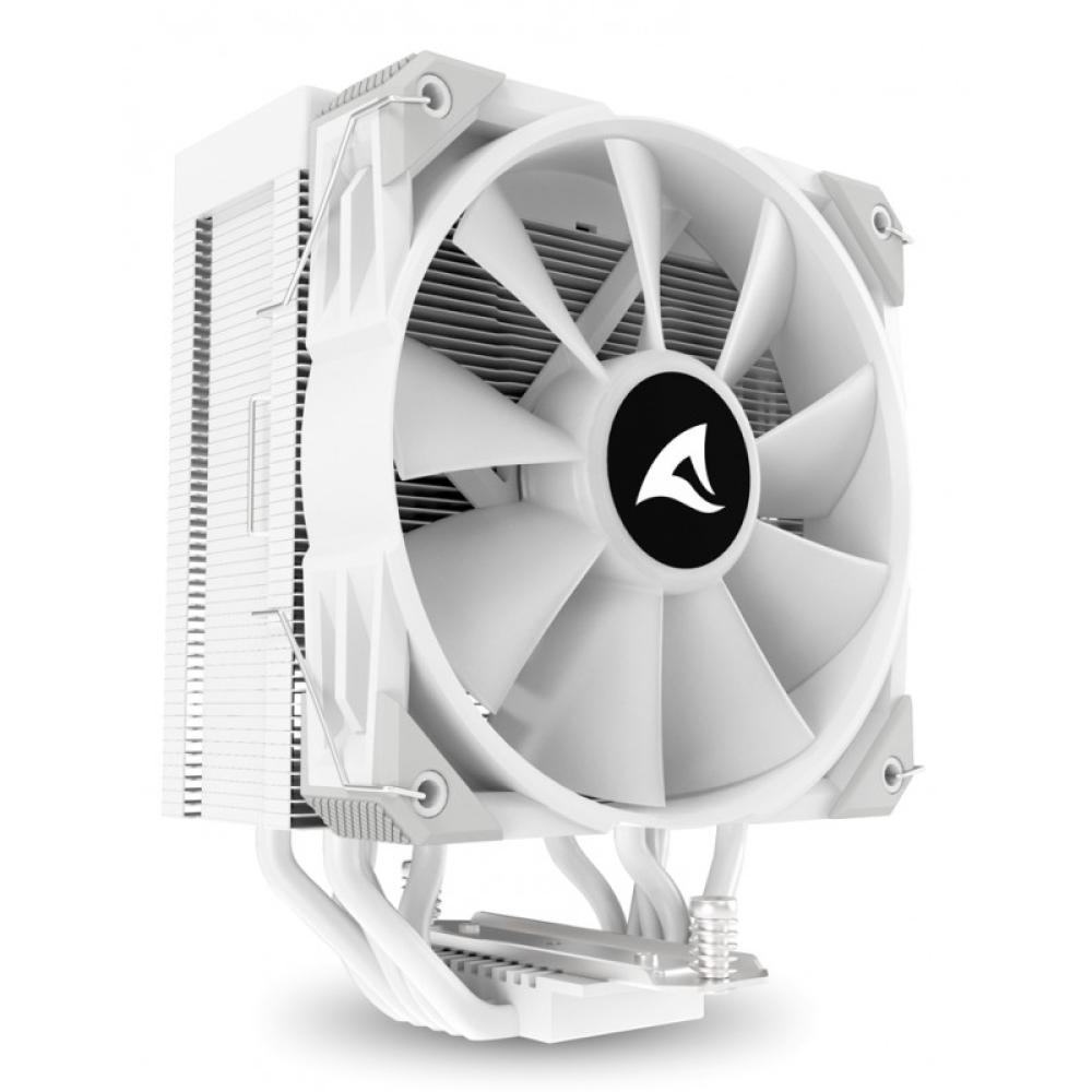 Sharkoon - A50 RGB Procesador Refrigerador de aire 12 cm Blanco 1 pieza(s)
