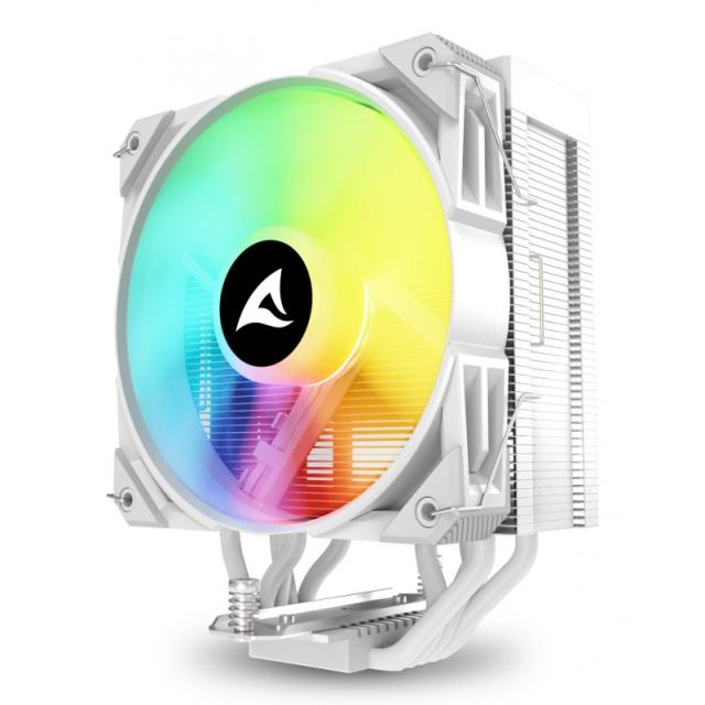 Sharkoon - A50 RGB Procesador Refrigerador de aire 12 cm Blanco 1 pieza(s)