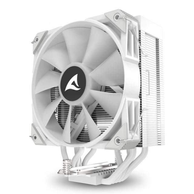 Sharkoon - A50 RGB Procesador Refrigerador de aire 12 cm Blanco 1 pieza(s)