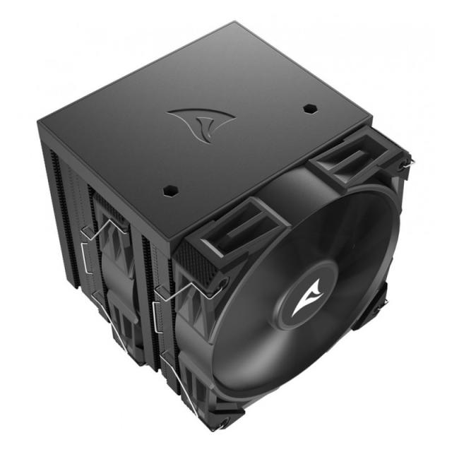 Sharkoon - A60 Procesador Refrigerador de aire 12 cm Negro 1 pieza(s)