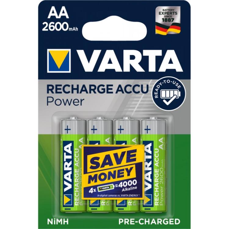 Varta - 05716 Batería recargable AA Níquel-metal hidruro (NiMH)