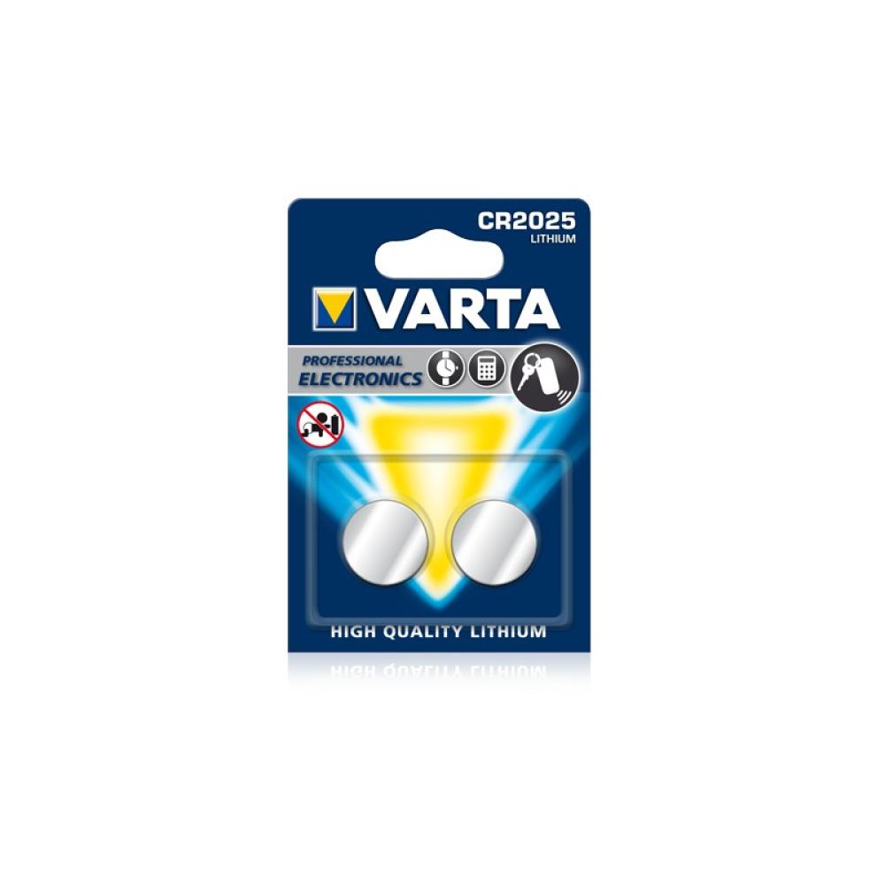 Varta - 06025 Batería de un solo uso CR2025 Litio