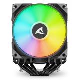 Sharkoon - A60 RGB Procesador Refrigerador de aire 12 cm Negro 1 pieza(s)