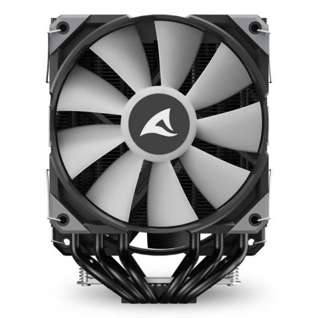 Sharkoon - A60 RGB Procesador Refrigerador de aire 12 cm Negro 1 pieza(s)