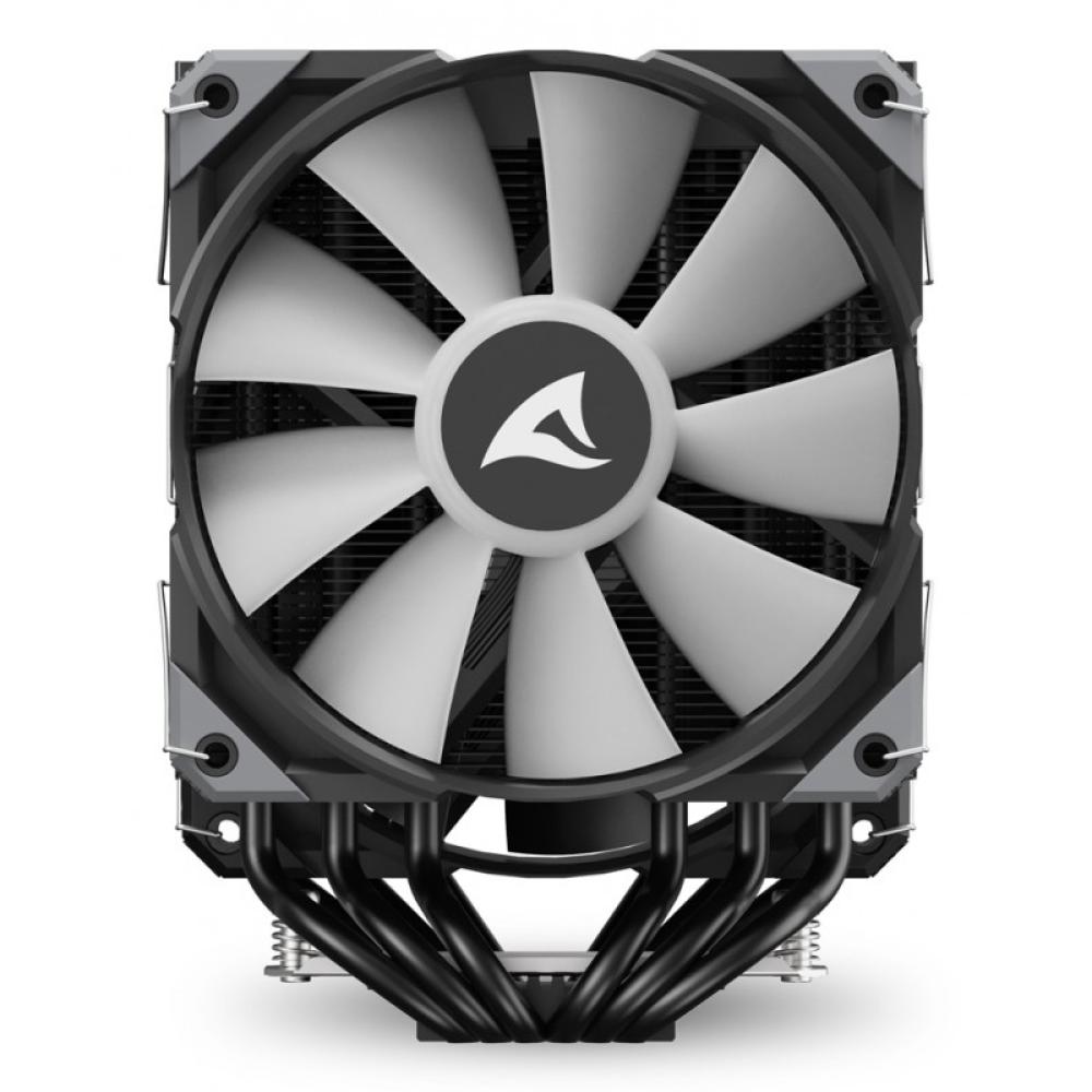 Sharkoon - A60 RGB Procesador Refrigerador de aire 12 cm Negro 1 pieza(s)