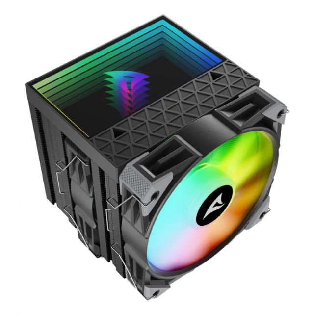 Sharkoon - A60 RGB Procesador Refrigerador de aire 12 cm Negro 1 pieza(s)