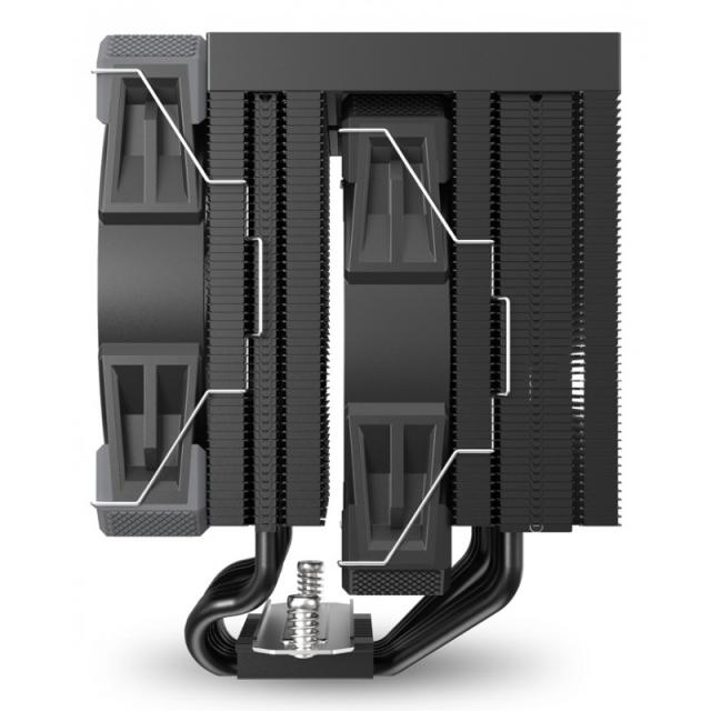 Sharkoon - A60 RGB Procesador Refrigerador de aire 12 cm Negro 1 pieza(s)