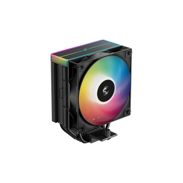 DeepCool - AG400 BK ARGB V2 Conjunto de chips Ventilador 12 cm Negro 1 pieza(s)