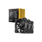 Antec - Nova Carcasa del ordenador Ventilador 12 cm Negro 3 pieza(s)