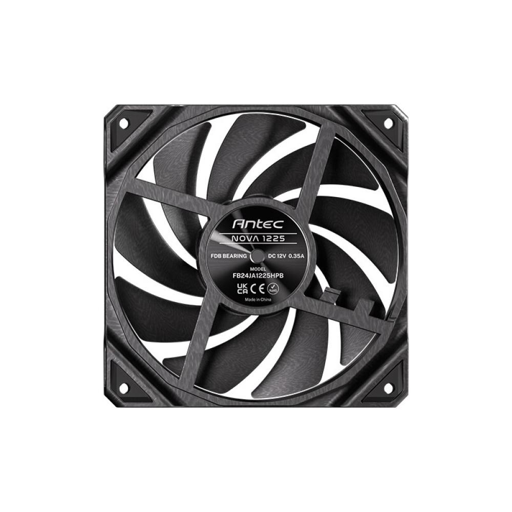 Antec - Nova Carcasa del ordenador Ventilador 12 cm Negro 3 pieza(s)
