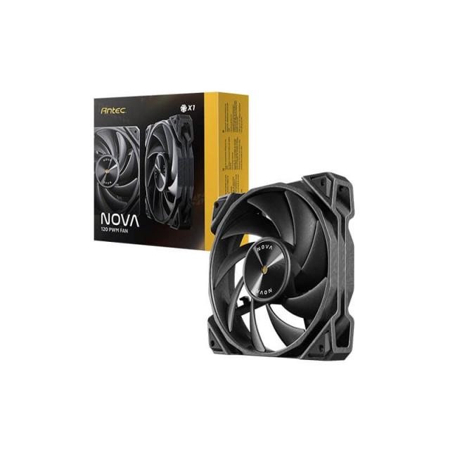 Antec - Nova Carcasa del ordenador Ventilador 12 cm Negro 1 pieza(s)
