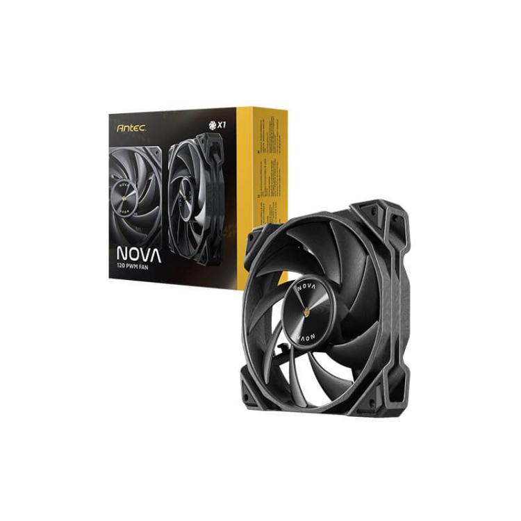 Antec - Nova Carcasa del ordenador Ventilador 12 cm Negro 1 pieza(s)