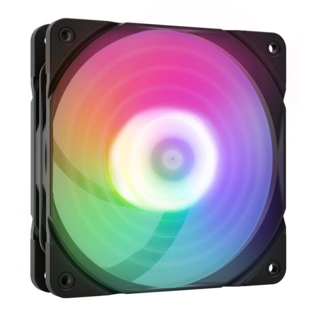 Zalman - ZM-AF120R ARGB Carcasa del ordenador Ventilador 12 cm Negro 1 pieza(s)