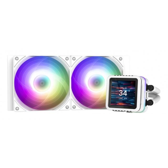 Zalman - ALPHA2 DS A24 WHITE sistema de refrigeración para ordenador Procesador Sistema de refrigeración líquida todo en uno 12