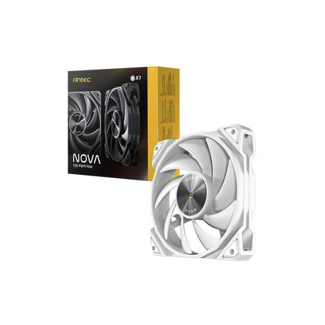 Antec - Nova Carcasa del ordenador Ventilador 12 cm Blanco 1 pieza(s)