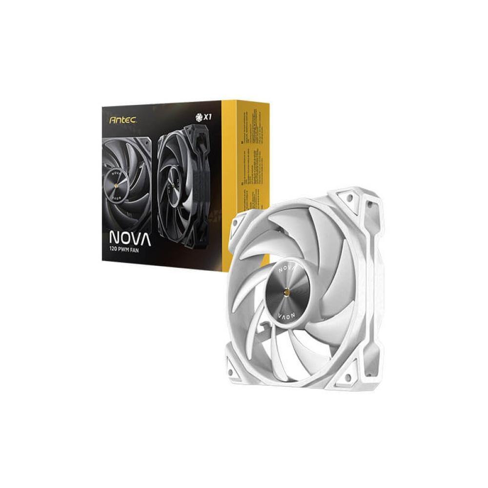 Antec - Nova Carcasa del ordenador Ventilador 12 cm Blanco 1 pieza(s)
