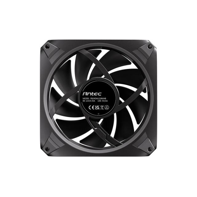 Antec - Orbit 120 ARGB FAN Carcasa del ordenador Ventilador 12 cm Negro